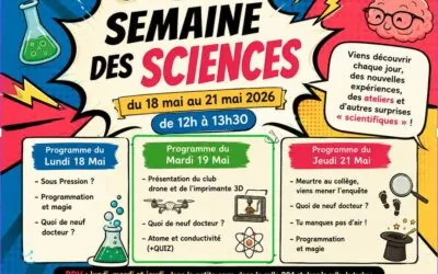 La semaine des Sciences 26